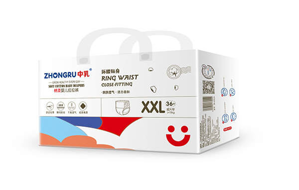  中乳棉柔嬰兒拉拉褲XXL