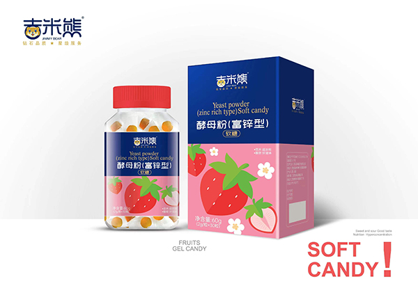 吉米熊酵母粉（富鋅型）軟糖