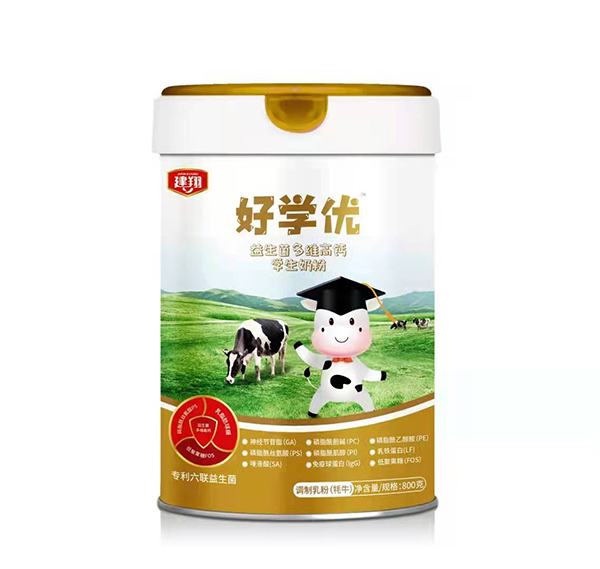  建翔好學(xué)優(yōu)益生菌多維高鈣學(xué)生奶粉