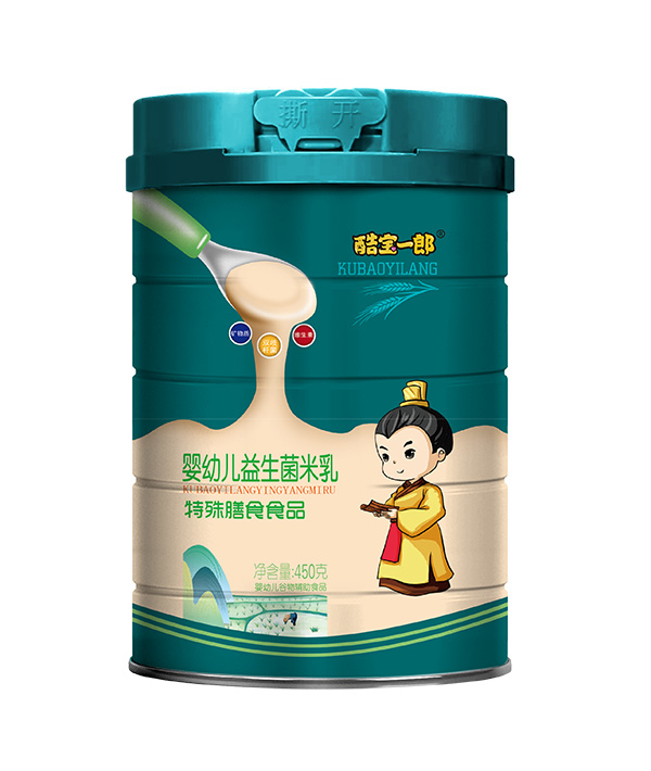  酷寶一郎嬰幼兒益生菌米乳450g