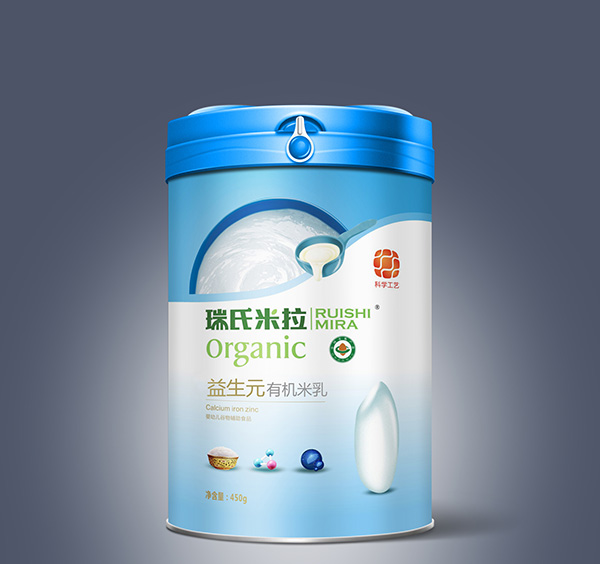  瑞氏米拉益生元有機(jī)米乳450g