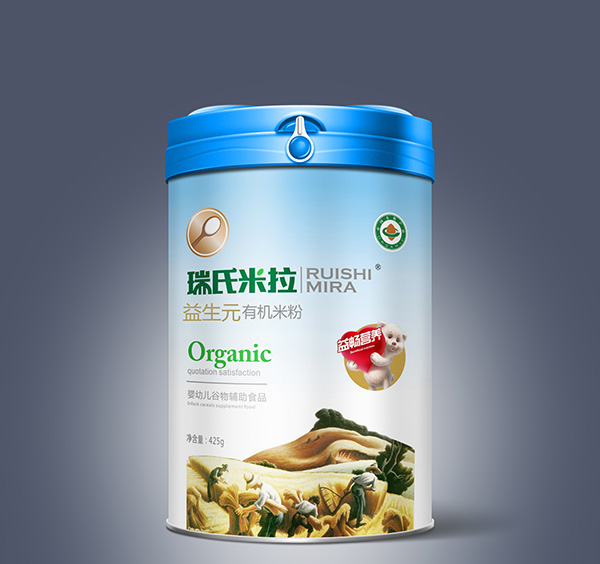  瑞氏米拉益生元有機米粉425g