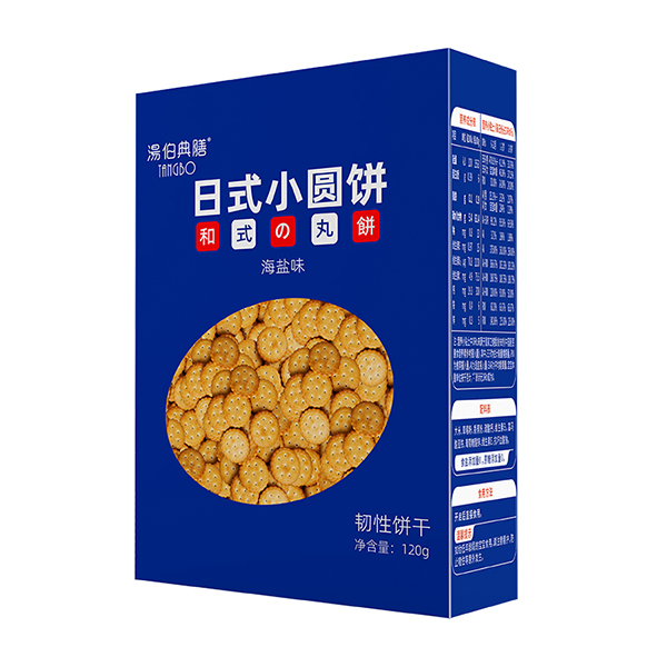  湯伯典膳日式小圓餅箱裝盒裝120g