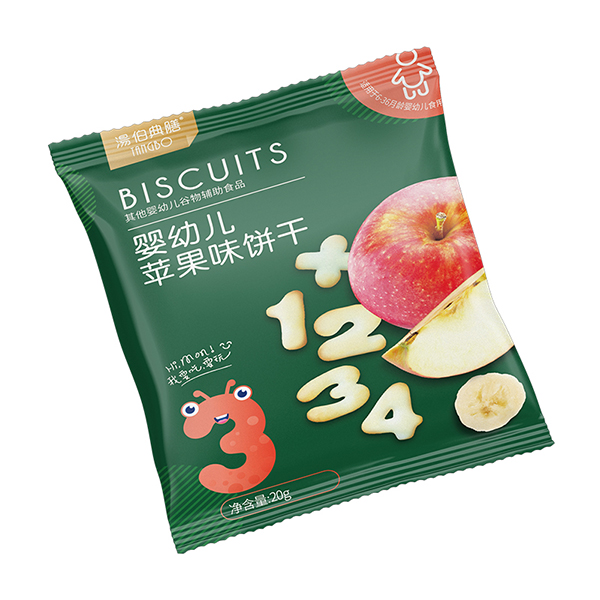  湯伯典膳嬰幼兒蘋(píng)果味餅干袋裝20g