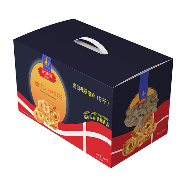  湯伯典膳曲奇餅干手提禮盒裝450g