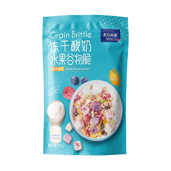    湯伯典膳凍干酸奶水果谷物脆 立式袋