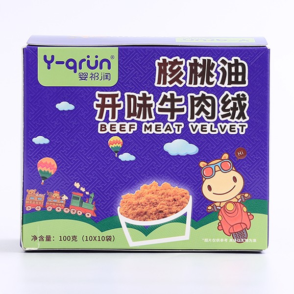   嬰祁潤核桃油開味牛肉絨