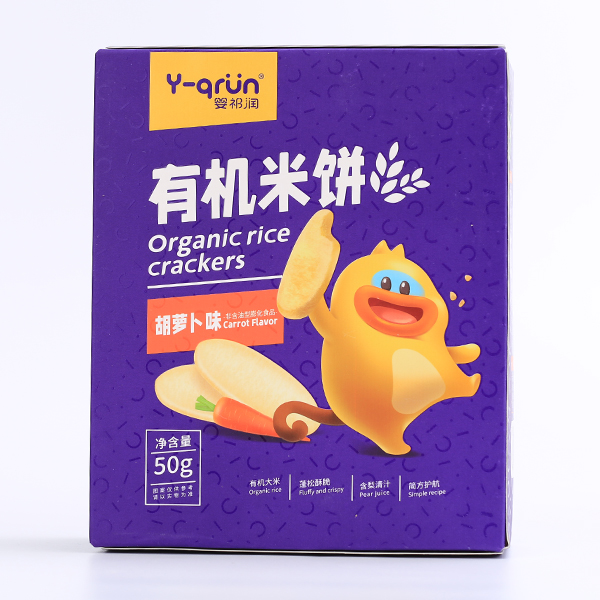  嬰祁潤(rùn)有機(jī)米餅-胡蘿卜味