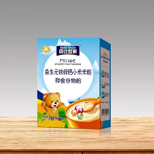  貝比世家益生元鐵鋅鈣小米米粉 盒裝