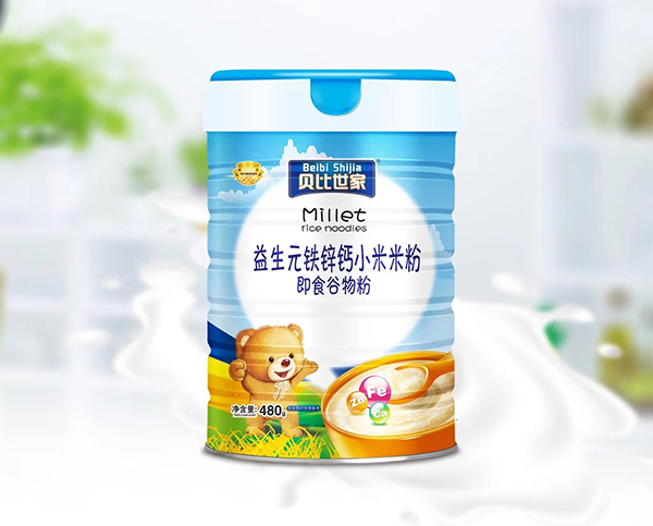  貝比世家益生元鐵鋅鈣小米米粉