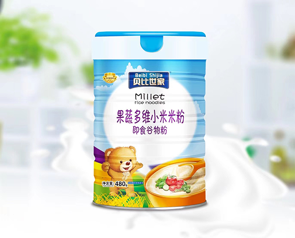  貝比世家果蔬多維小米米粉