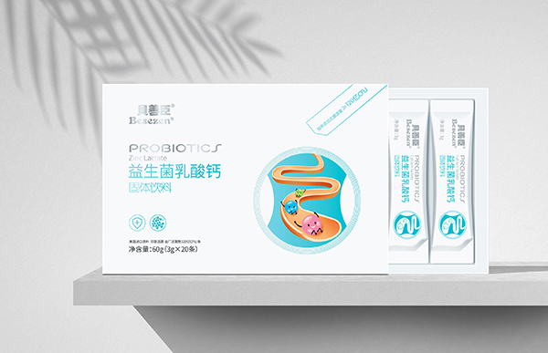  貝善臣益生菌乳酸鈣固體飲料