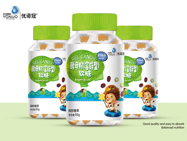  優(yōu)諾冠酵母粉（富鋅型）軟糖