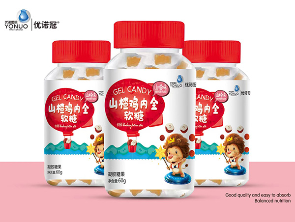  優(yōu)諾冠山楂雞內(nèi)金軟糖