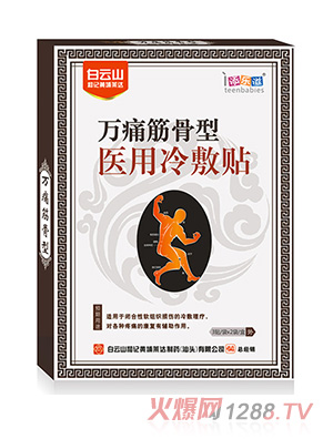 添樂(lè )滋萬(wàn)痛筋骨型醫用冷敷貼