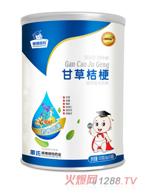碩博搭檔甘草桔梗植物固體飲料
