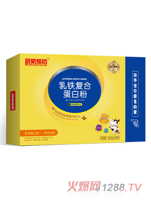 啟蒙搭檔乳鐵復合蛋白粉盒裝