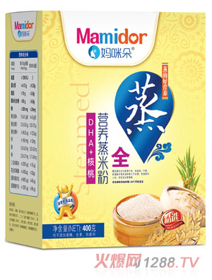 媽咪朵DHA核桃營(yíng)養蒸米粉
