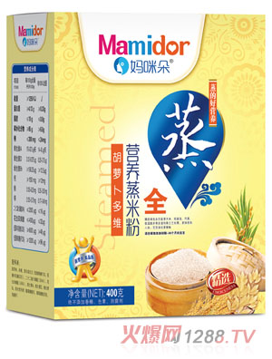 媽咪朵胡蘿卜多維營(yíng)養蒸米粉