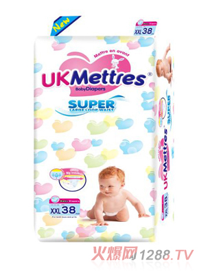 UKMETTRES紙尿褲XXL38