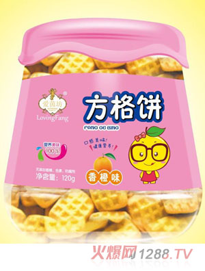 愛(ài)茵坊方格餅（香橙味）