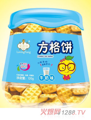 愛(ài)茵坊方格餅（牛奶味）