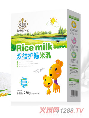 愛(ài)茵坊雙益護暢米乳（盒裝）