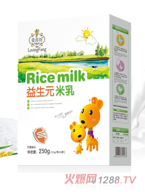 愛(ài)茵坊益生元米乳（盒裝）