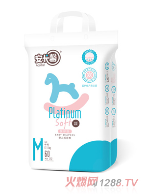 安卡馨鉑愛(ài)馨柔紙尿褲M(mǎn)60