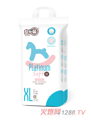安卡馨鉑愛(ài)馨柔紙尿褲XL48