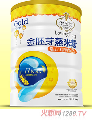 愛(ài)茵坊淮山排骨金胚芽蒸米粉鐵聽(tīng)