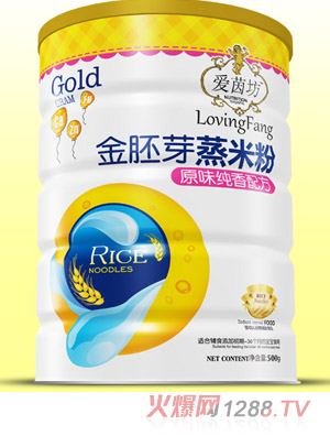 愛(ài)茵坊原味純香金胚芽蒸米粉鐵聽(tīng)