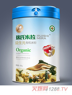 瑞氏米拉益生元有机米粉425g