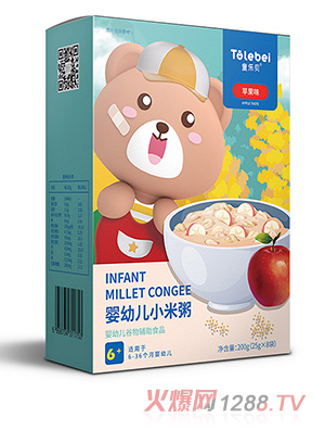 童樂(lè )貝嬰幼兒小米粥 蘋(píng)果味