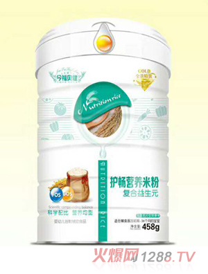 今福貝健護暢營(yíng)養米粉-復合益生元罐裝