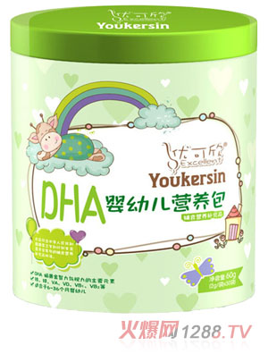 優(yōu)可欣鐵聽(tīng)-益生菌粉-DHA-鈣-鐵-維生素AD-鋅嬰幼兒營(yíng)養包