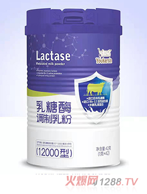 優(yōu)可欣燕窩酸+乳鐵蛋白-乳糖酶調制乳粉固體飲料