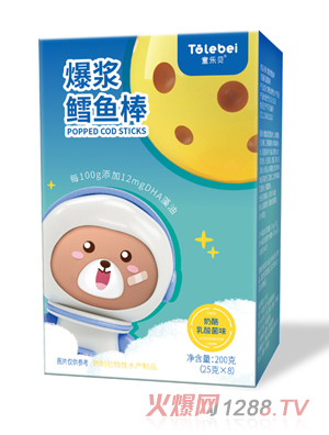 童樂(lè )貝爆漿鱈魚(yú)棒-奶酪乳酸菌
