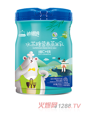 迪娜姆水蘇糖營(yíng)養蒸米乳 維C+鐵
