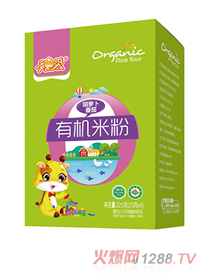 多嘉愛(ài)有機米粉盒裝 胡蘿卜番茄