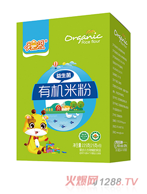 多嘉愛(ài)有機米粉盒裝 益生菌