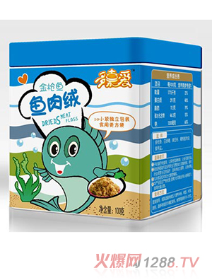 多嘉愛(ài)金槍魚(yú)魚(yú)肉絨