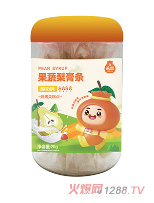 禾兜果蔬梨膏條-酸奶味