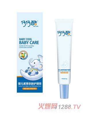 仔仔酷嬰兒紫草親膚護理膏P