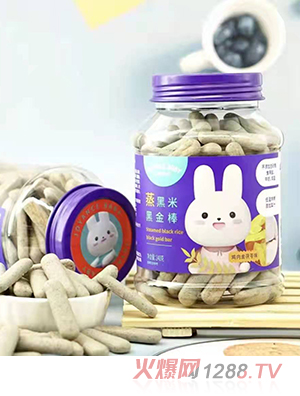 甄愛(ài)貝比蒸黑米黑金棒 雞內金茯苓味