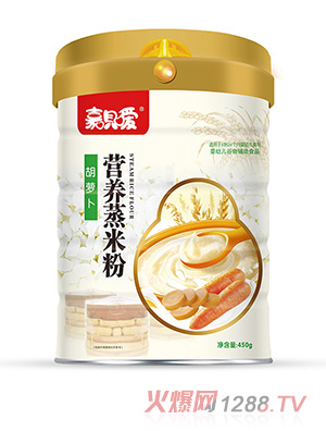 嘉唄噯營(yíng)養蒸米粉 胡蘿卜