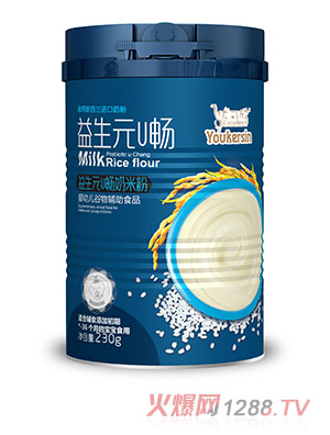 優(yōu)可欣益生元U暢鈣鐵鋅高鐵原味山楂雞內金奶米粉