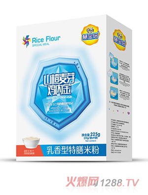 慧寶倍乳香型特膳米粉盒裝-鐵鋅鈣 -山楂麥芽雞內金-強化鐵-強化鈣