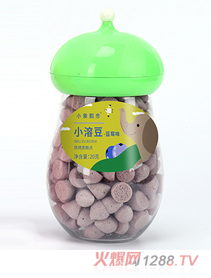 小象散步小溶豆 藍(lán)莓味