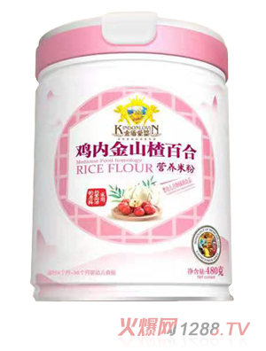 金盾愛(ài)嬰雞內金山楂百合甘草桔梗蒲公英淮山茯苓芡實(shí)雞內金山楂百合金銀花麥芽蓮子營(yíng)養米粉480g
